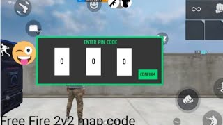 FREE FIRE CRAFTLAND 2V2 MAP CODE OR PASSWORD 🤯♥️ Map code description Mai hai !