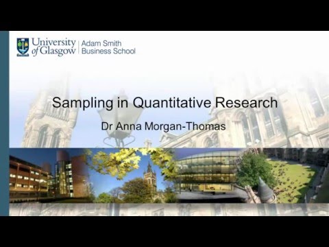 MRM Session 6 Sampling Part 2