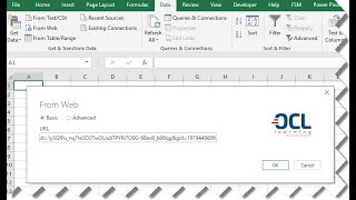 How to fetch live Google Sheet Data to Excel using Power Query
