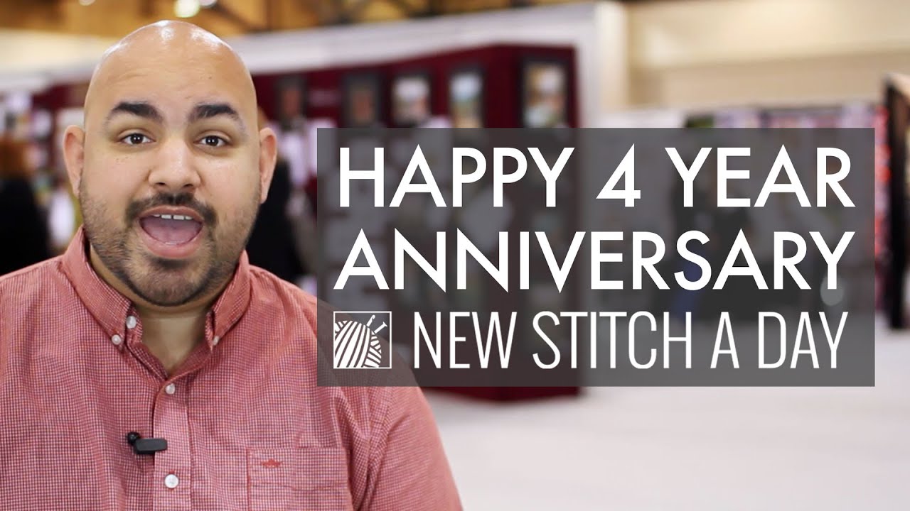 New Stitch A Day 4 Year Anniversary! hobby lobby jobs