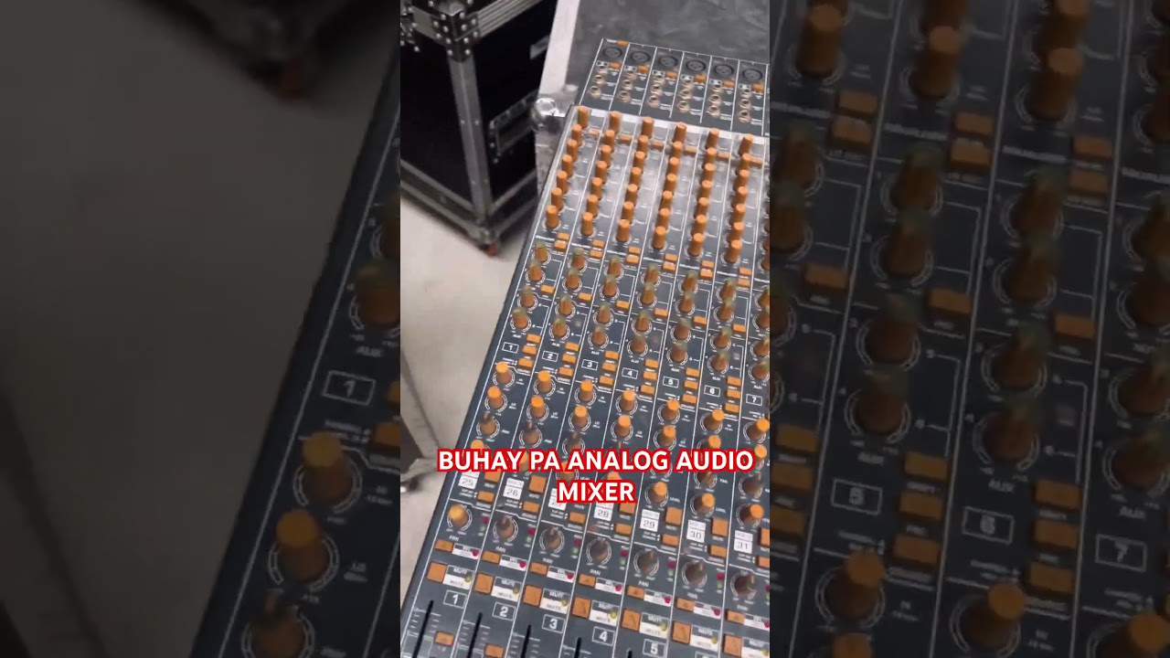 ANALOG AUDIO MIXER | BEHRINGER MIXER | 1ST MYUZIKMICKS AUDIO MIXER
