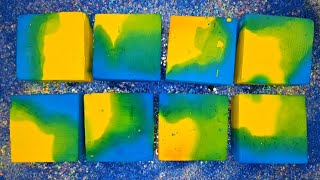 Soft Dyed Gym Chalk Blocks | ASMR | Satisfying | Relaxing | Sleep Aid  screenshot 4