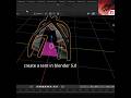 how to make a tent in blender 5.0