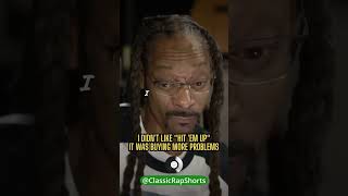 'I didn't like “Hit 'Em Up.“ Snoop Dogg speaks on Tupac