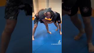 Hip Throw setup entry and execution of the technique