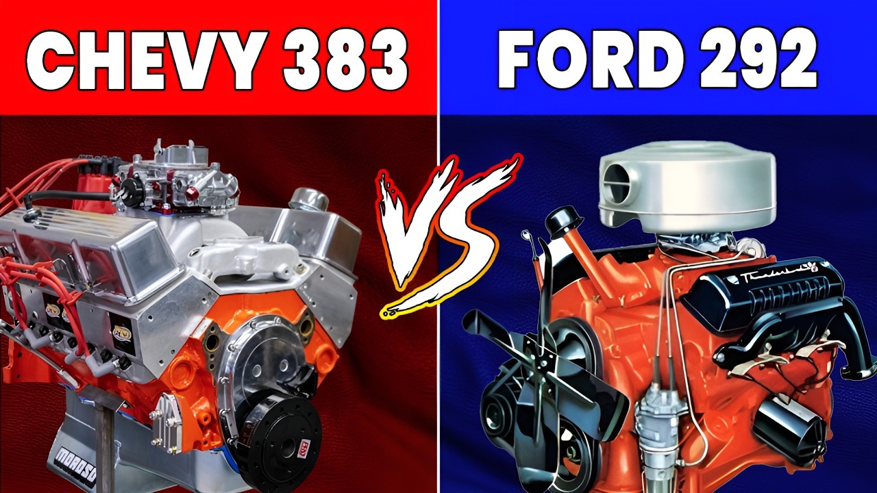 Ford 292 против Chevy 283 || Кто был настоящим королём улиц? Часть 1/2