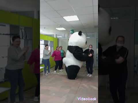 Панда Пончик с огромным удовольствием поздравил Настеньку с Днём рождения!!😍🥰😘!