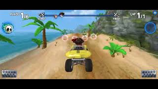 Beach Buggy Racing 🏎️ Most Powerful Car first position 🙂