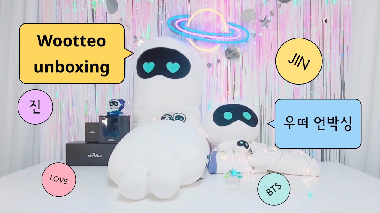 BTS 진 디아스트로넛 굿즈 우떠 언박싱 / JIN THE ASTRONAUT MERCH