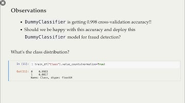 9.1 Classification Metrics Motivation  [Applied Machine Learning || Varada Kolhatkar || UBC]