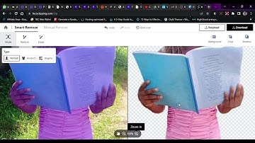 Remove Background images using Fococlipping