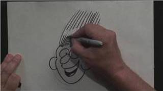Cartooning : How to Draw Hair on a Cartoon Character