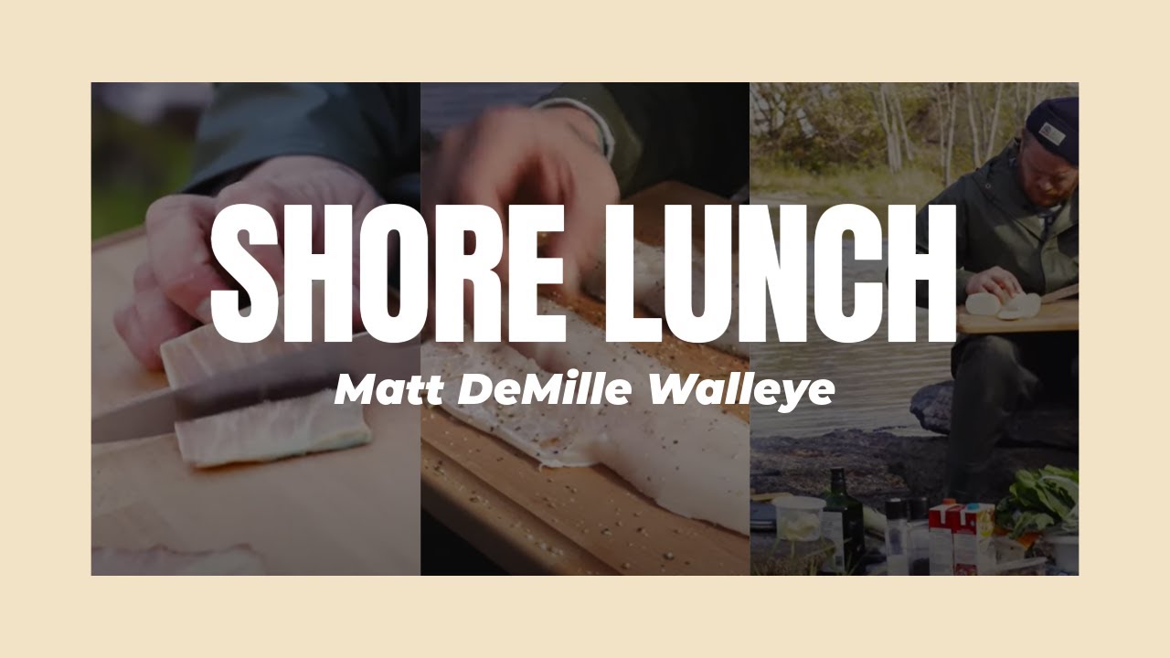 SHORE LUNCH: Matt DeMille, Prince Edward County