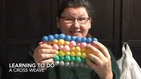 Cross weave balloon tutorial