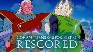 Dragon Ball Z (Rescored) | Gohan Turns SSJ2 For Kibito | By Gladius