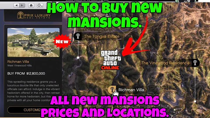 How to buy New Mansions in Gta Online? All Mansions Location & Prices. GTA Online new dlc update 