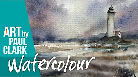 How to paint mist and fog in watercolour by Paul C...