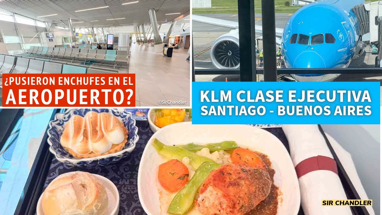 SANTIAGO BUENOS AIRES - KLM - CLASE EJECUTIVA