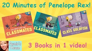 Kids Book Read Aloud: 20 Minutes of PENELOPE REX 3 Books in 1 Video