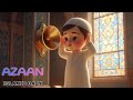 Teaching Kids About Azaan | Islamic Lullaby for Kids 🌙 | Soft &amp; Peaceful Baby Voice 🤍