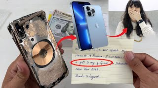 😍gift iPhone 13 pro max For Girlfriend , iPhone Xs Max Convert To 13 Pro Max