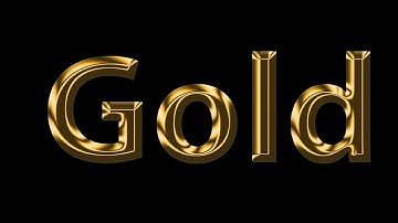Gold Text Effect VERY EASILY | Photoshop tutorial