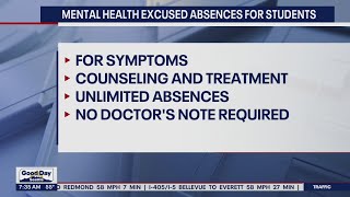 New Washington state law: Mental health excused absences for students | FOX 13 Seattle