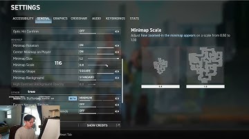 TRUO SPECTRE DIVIDE SETTINGS