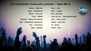 🎸 🎵 JustinGuitar Community Open Mic 008 - May 2022 🎵 🎸