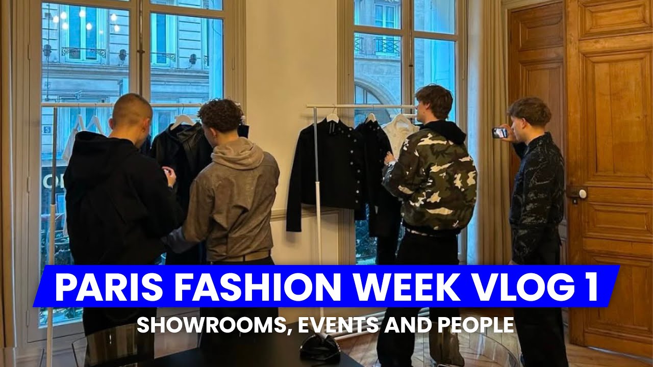 Paris Fashion Week Vlog Pt. 1 (Showrooms, Events & more)
