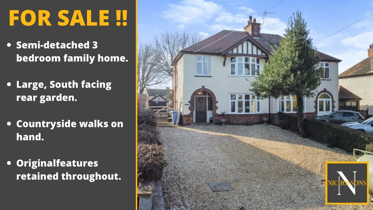 FOR SALE!! Pinfold Lane, Welham, Retford. YouTube
