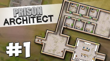 Prison Architect Modded #1 - BIGGEST MODDED PRISON