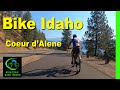 25 Minute Virtual Bike Ride | Coeur d’Alene | Centennial Trail | Idaho | Cycling Workout