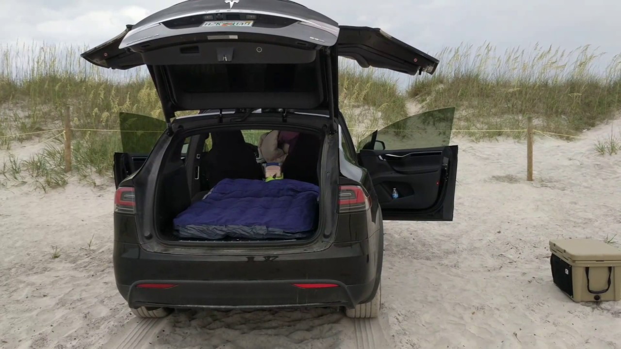 tesla model x air mattress