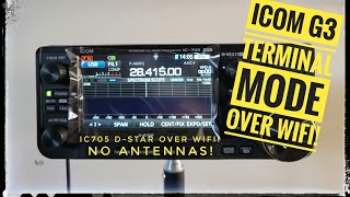 ICOM 705/9700 D-STAR over LAN or WIFI!! Updates!