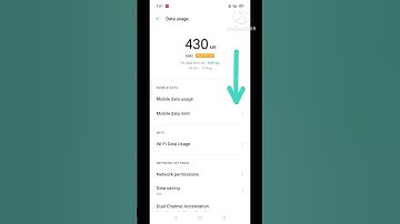 How to manage data limit setting #shorts #tech #oppo