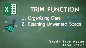 TRIM Function In Excel (Mac & Windows)