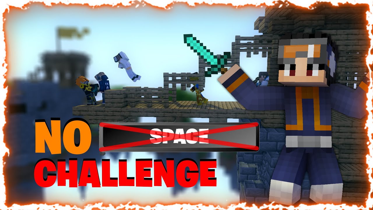 No Space Challenge pe Minecraft Skywars - Castig *FARA* Space