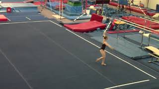Level 10 Floor Routine (Exhibition) - Double Back, Rudi, 1 1/2 Front