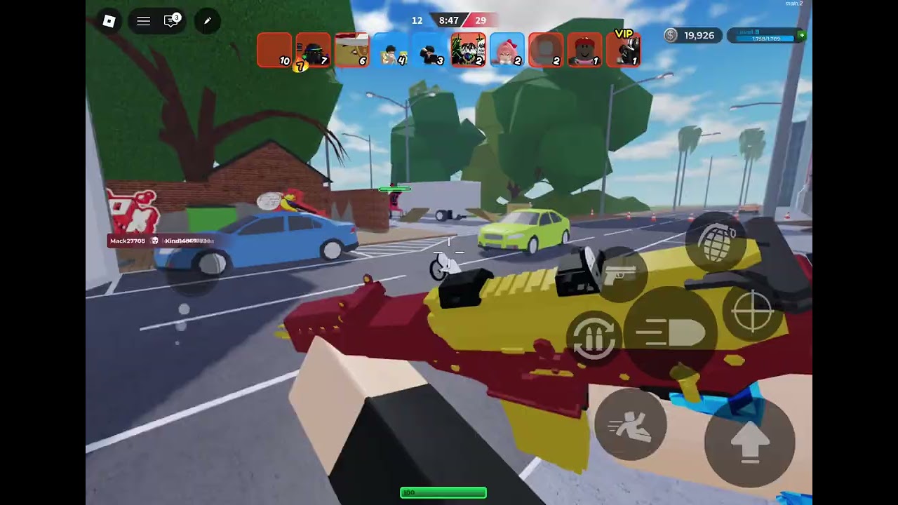 Roblox weird gun game #roblox 