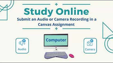 Submit Audio/Camera Recording Canvas Assignment