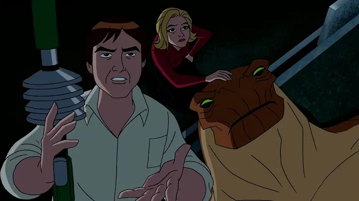 Sandra and Carl save Ben   Ben 10 Alien Force Clip