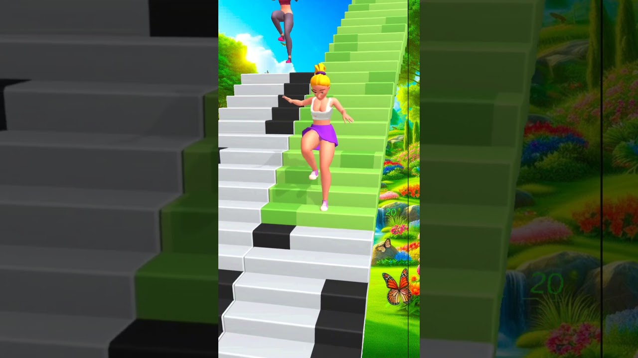 Down Stairs Gameplay 🎮‼️