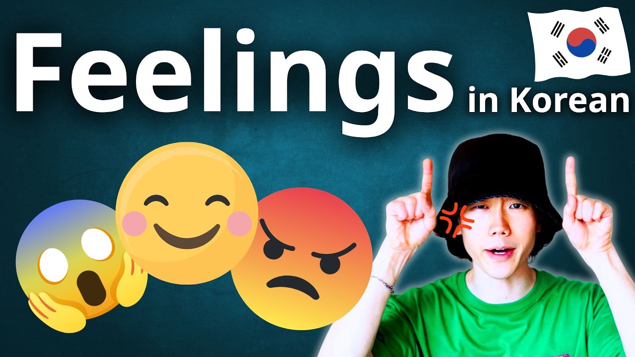 Feelings and Emotions in Korean | Korean Language Learning Video
