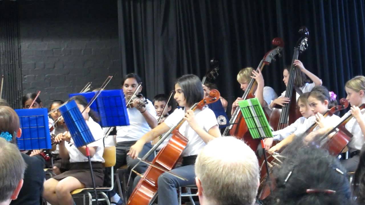 Cannon Lane String Orchestra playing Simple Syncopation.