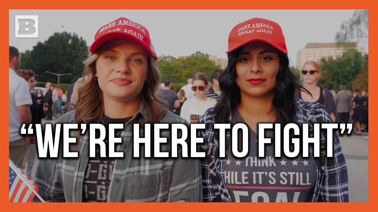 "We're Here to Fight": Mourners Send Messages of Support to Charlie Kirk's Family