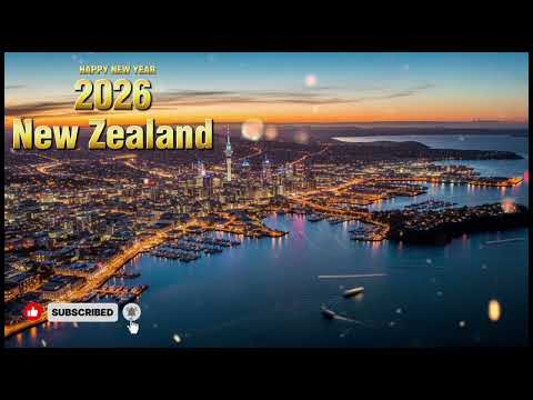 Video Sky Tower New Zealand New Year 2026 celebration | Sky Tower New Zealand New Year 2026 Fireworks