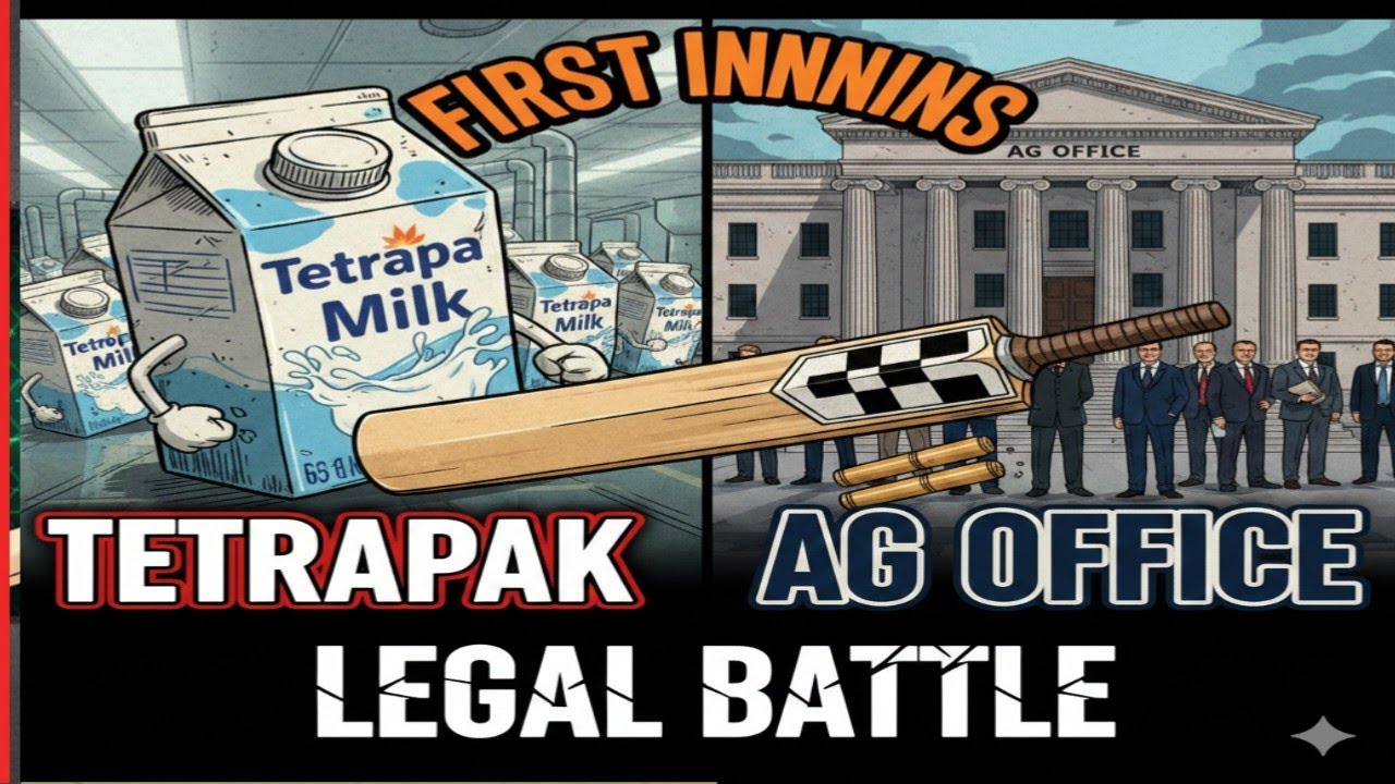 Tetra pak vs AG Office Punjab 25 overs match second innings