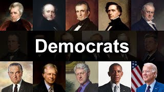 History Of The Democratic Presidents