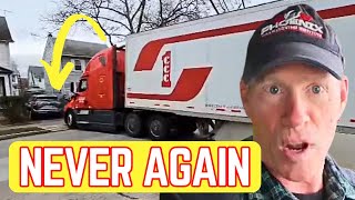 Most STRESSFUL DELIVERY EVER for this Trucker